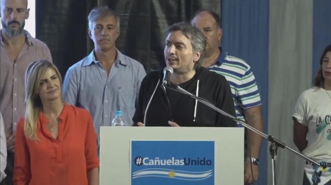 Acto Máximo Kirchner en Cañuelas - Captura 