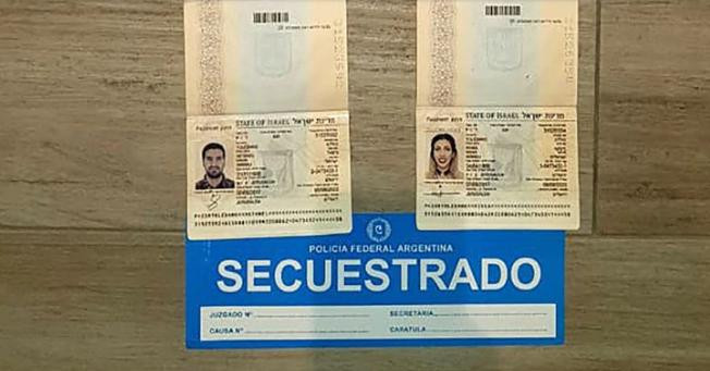 Pareja iraní - secuestro de pasaportes