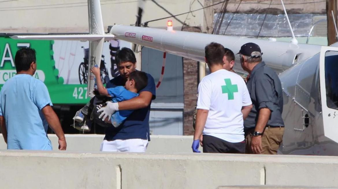 Encontraron a Benjamín, el nene de cinco años desaparecido en San Juan	