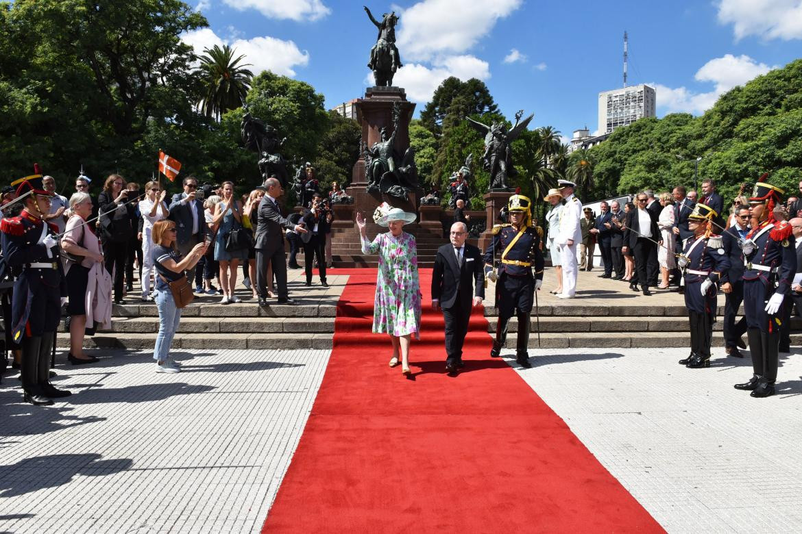 Reina Margarita Dinamarca - Visita a Argentina