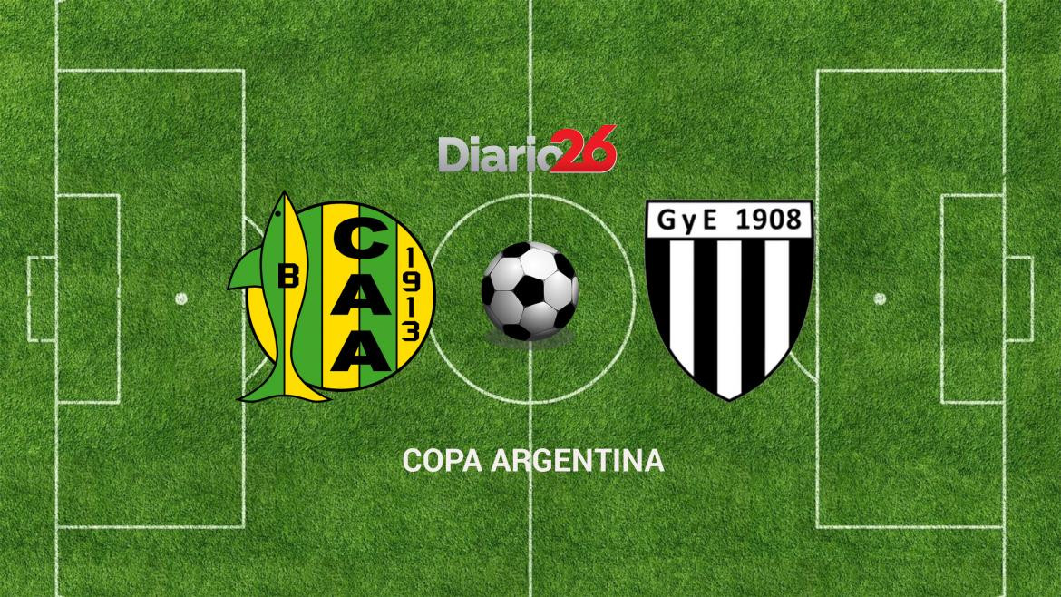 Copa Argentina, Aldosivi vs. Gimnasia de Mendoza, fútbol, deportes, Diario26