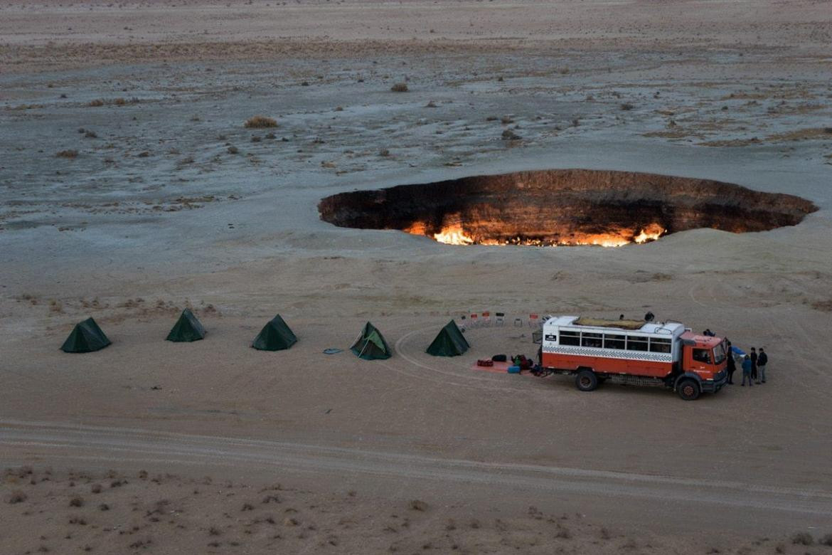 Cráter Turkmenistan 