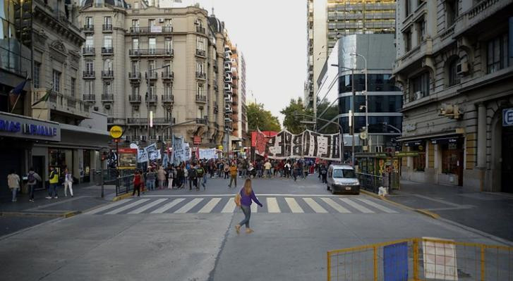 Protestas - Centro Porteño