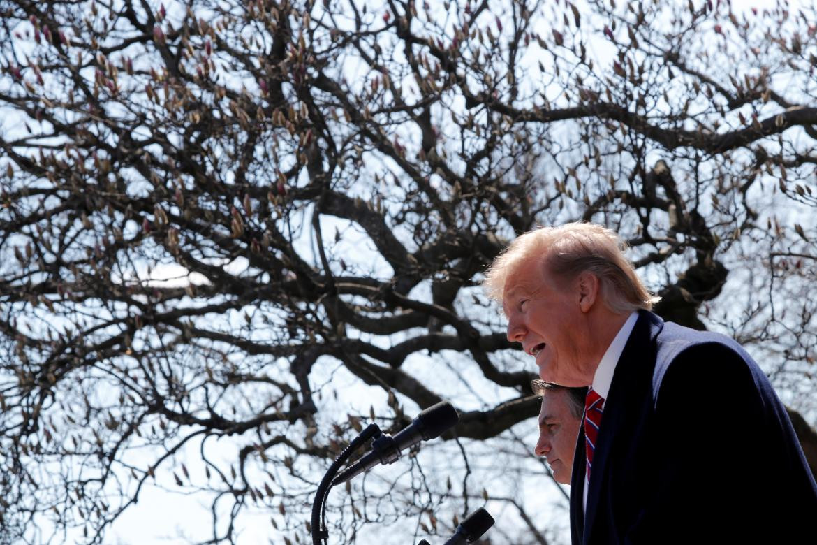 Bolsonaro y Trump en EE.UU., REUTERS