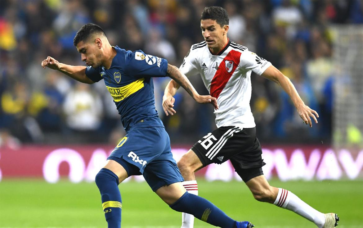 Ignacio Fernández, River Plate vs. Boca, fútbol, deportes, NA