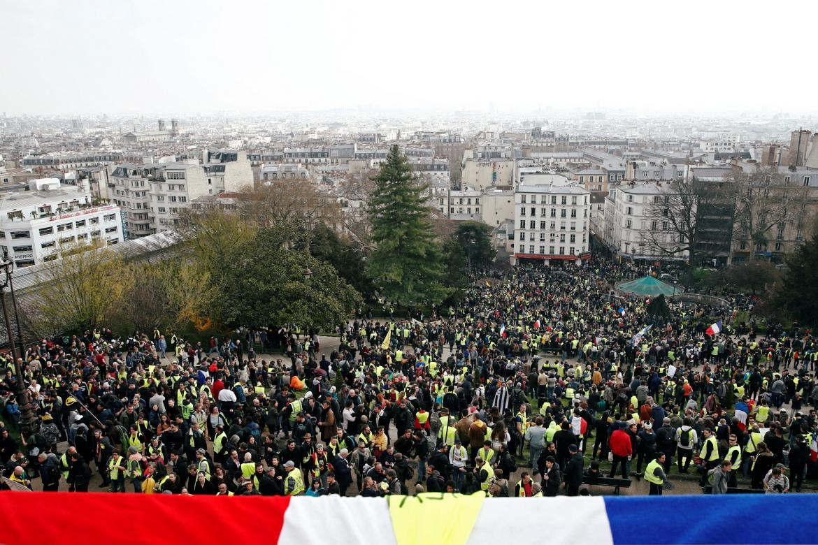 Marcha chalecos amarillos - Reuters