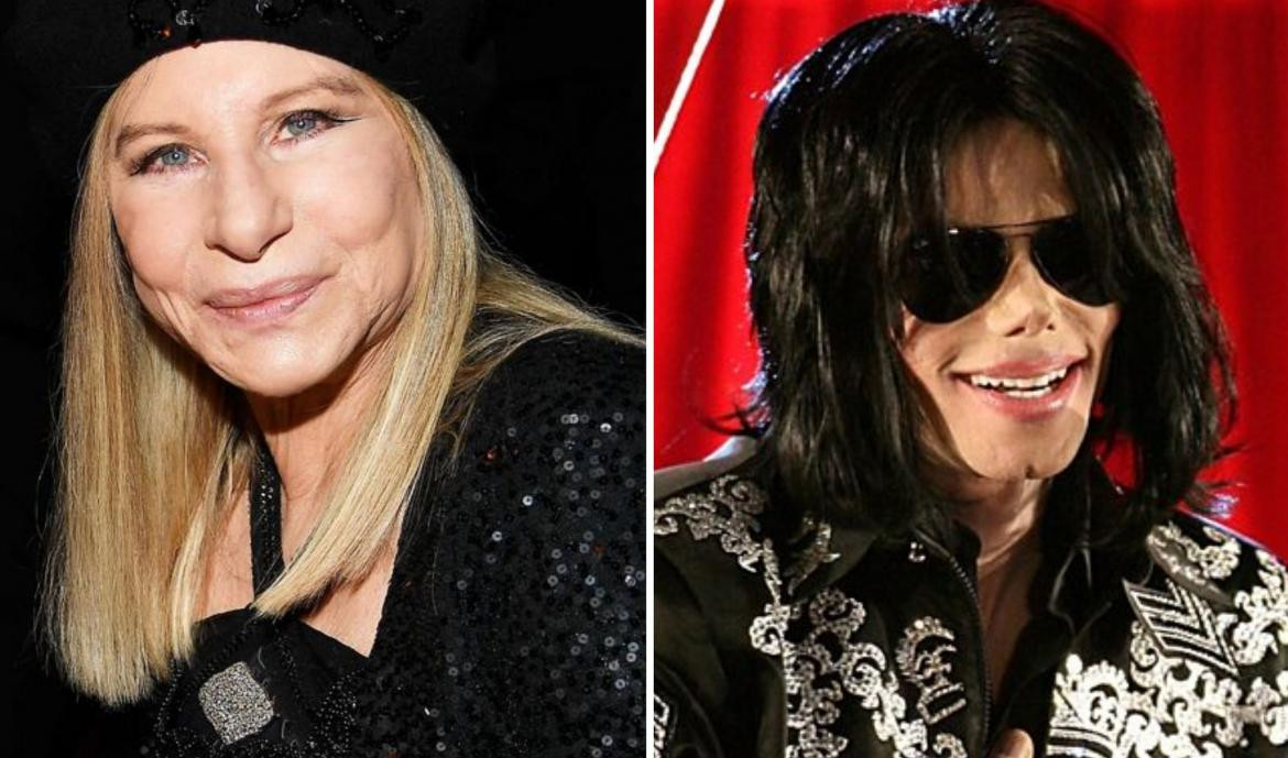 Barbra Streisand y Michael Jackson