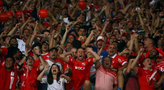 Hincha del día de Independiente - Festejos