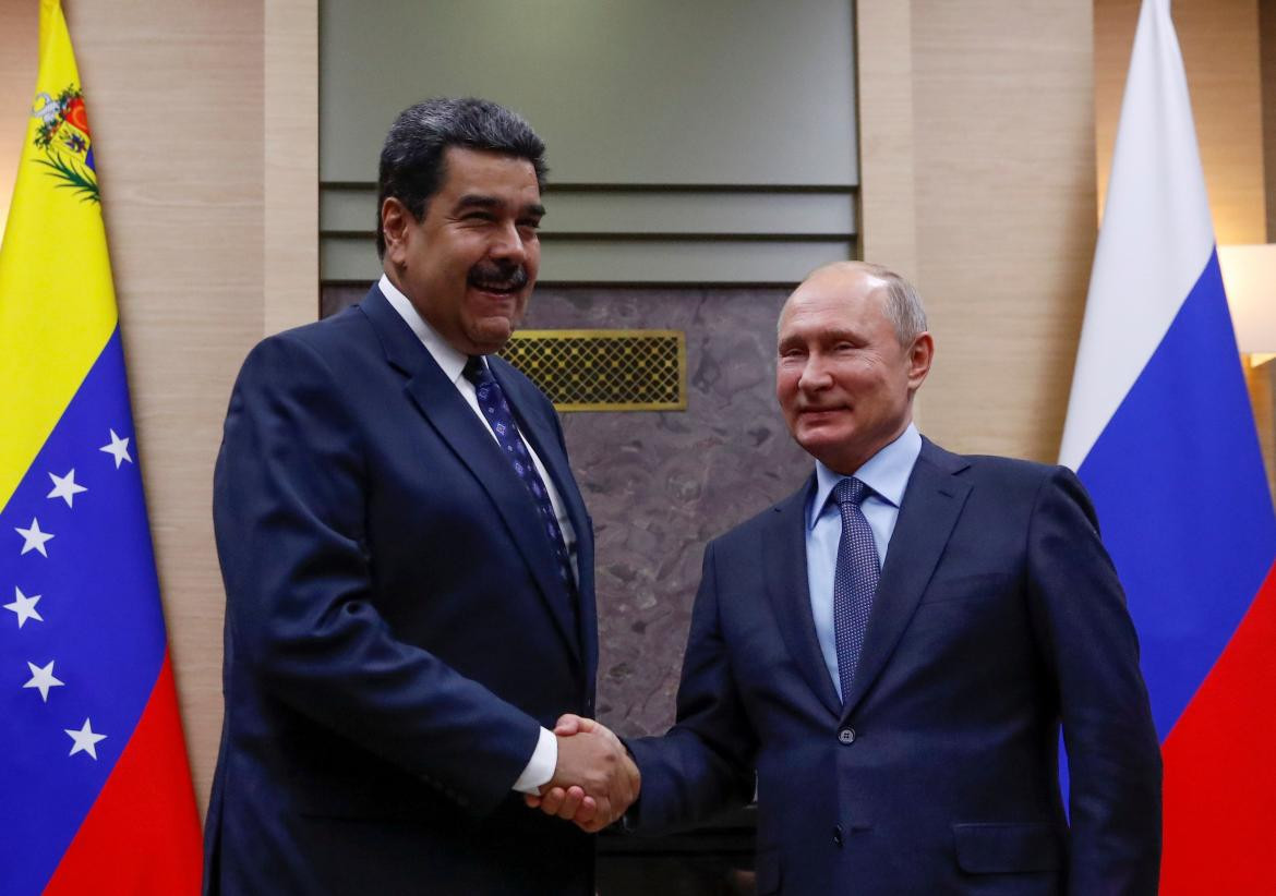 Nicolás Maduro y Vladimir Putin (Reuters)