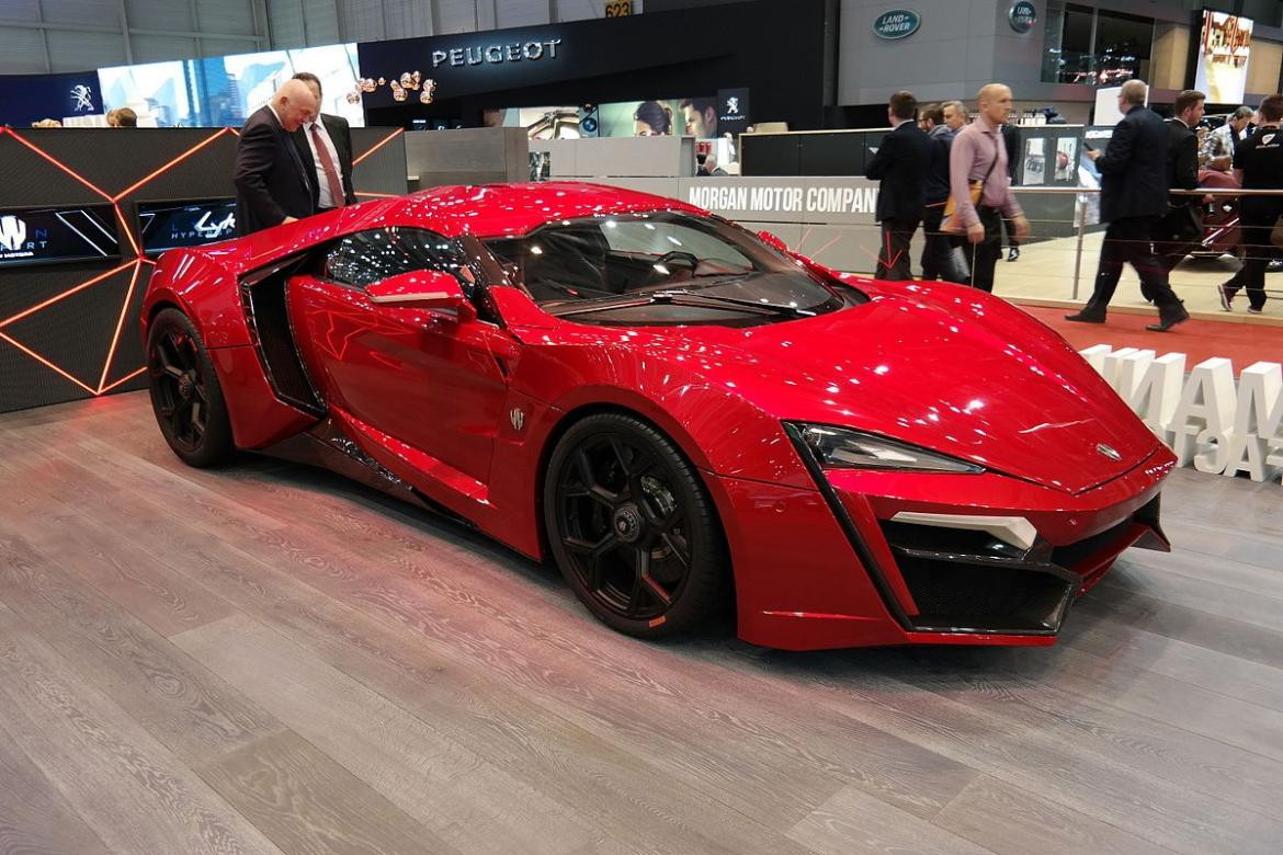 W Motors Lykan Hypersport - autos más caros