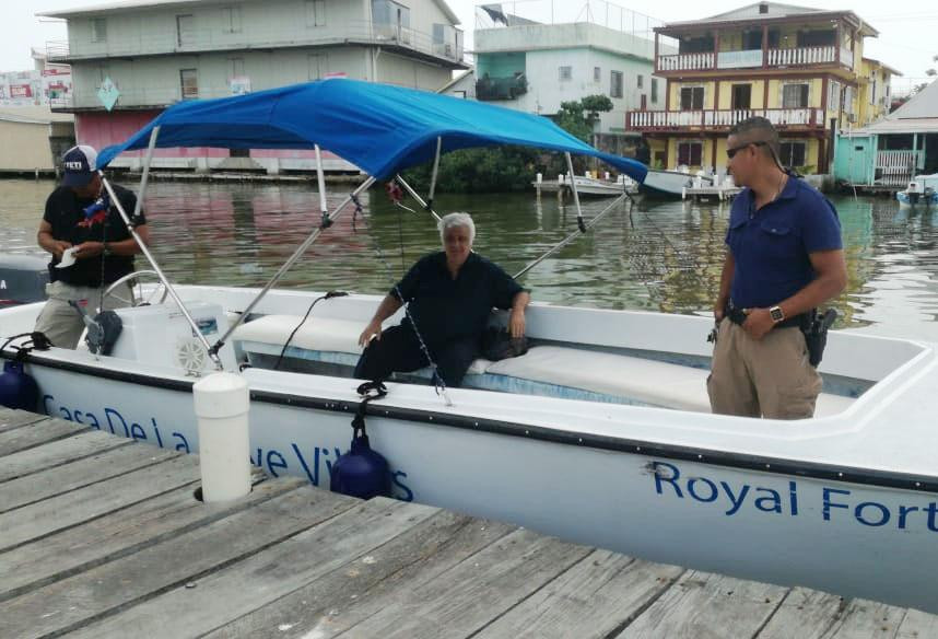 Alberto Samid en Belice, carnicerías, carne