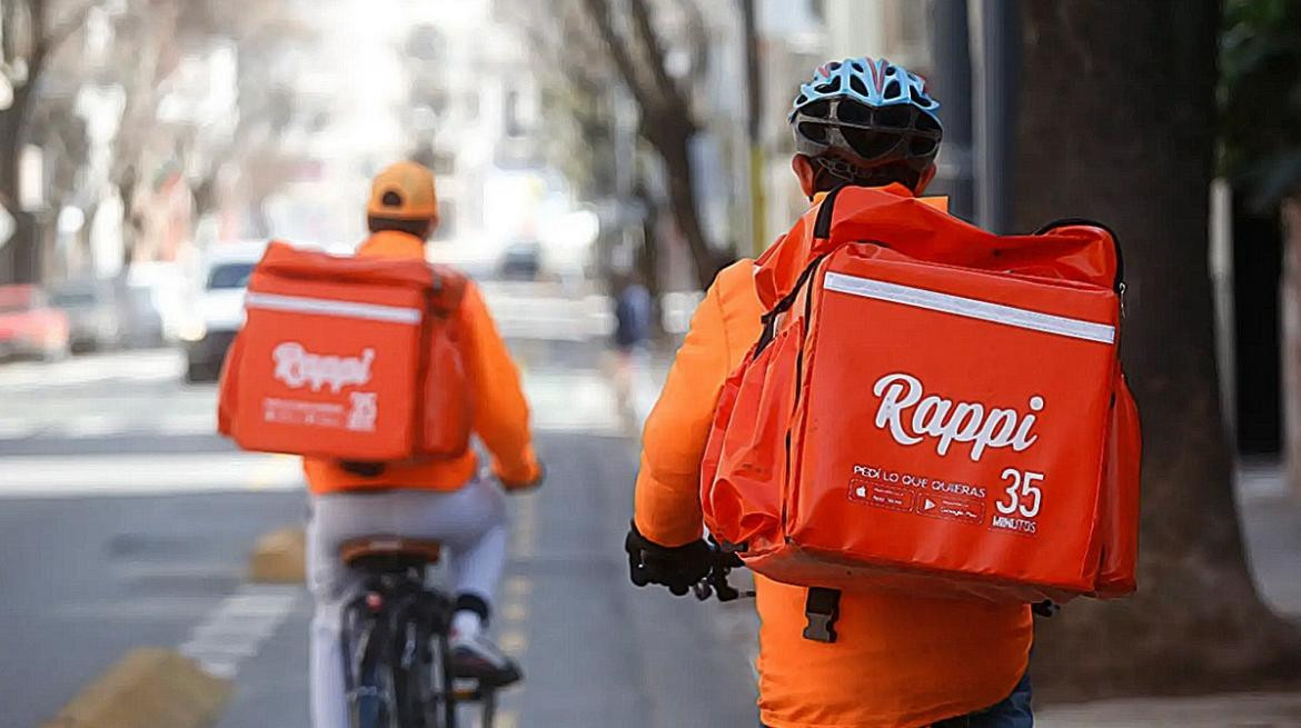 Delivery en bicicleta, Rappi