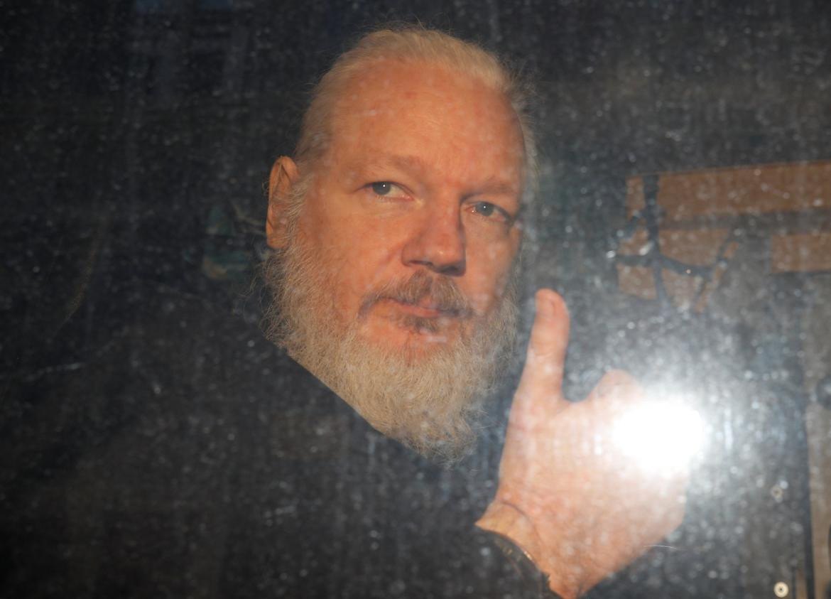 Detención de Julian Assange en Londres (Reuters)