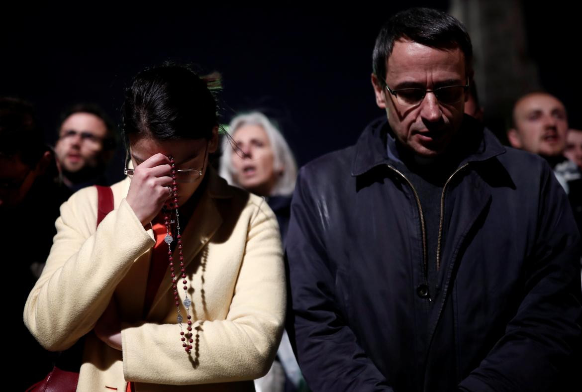 Incendio en la Catedral de Notre Dame, 15 de abril de 2019, REUTERS	