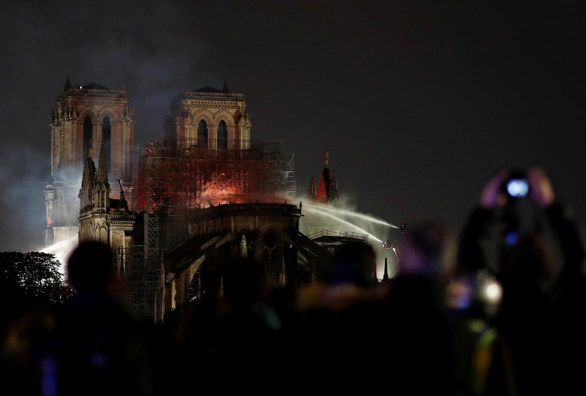 Incendio en la Catedral de Notre Dame, 15 de abril de 2019, REUTERS