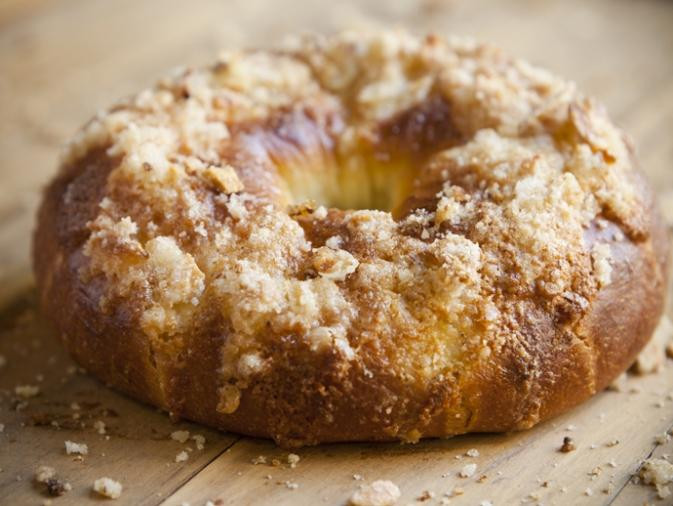 Rosca de Pascuas sin crema pastelera