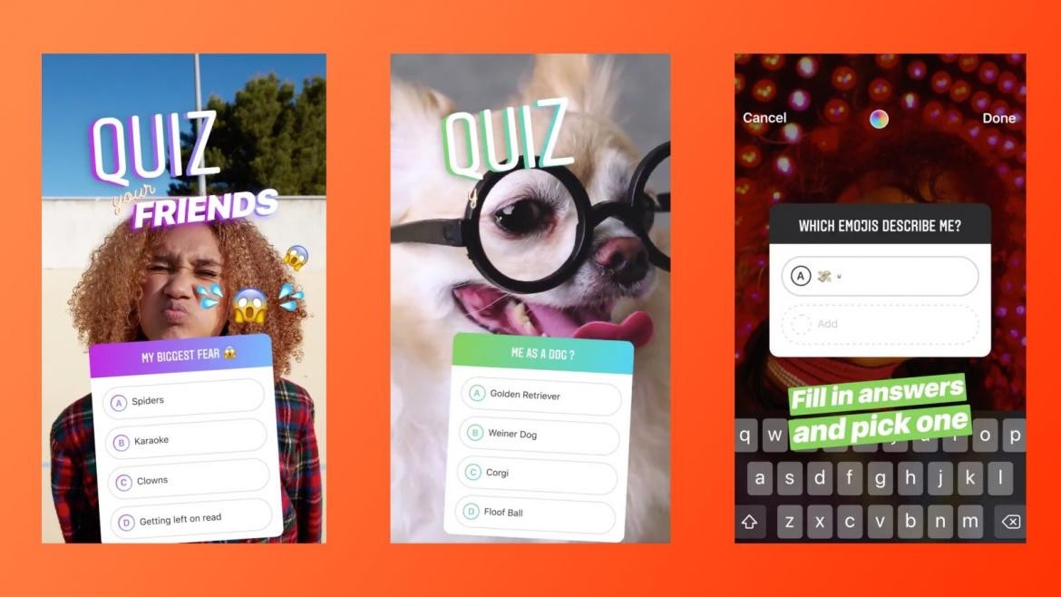 La nueva función de Instagram: Quiz Stories