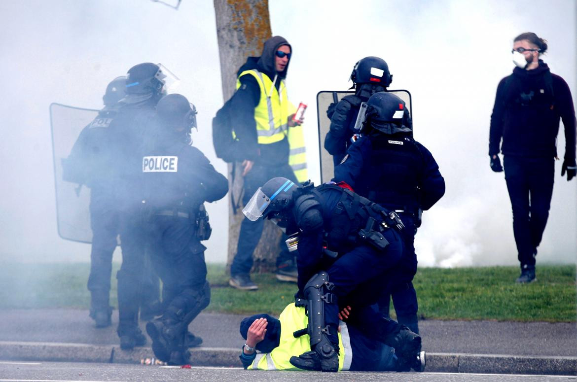 Protesta de Chalecos Amarillos en Francia, Reuters