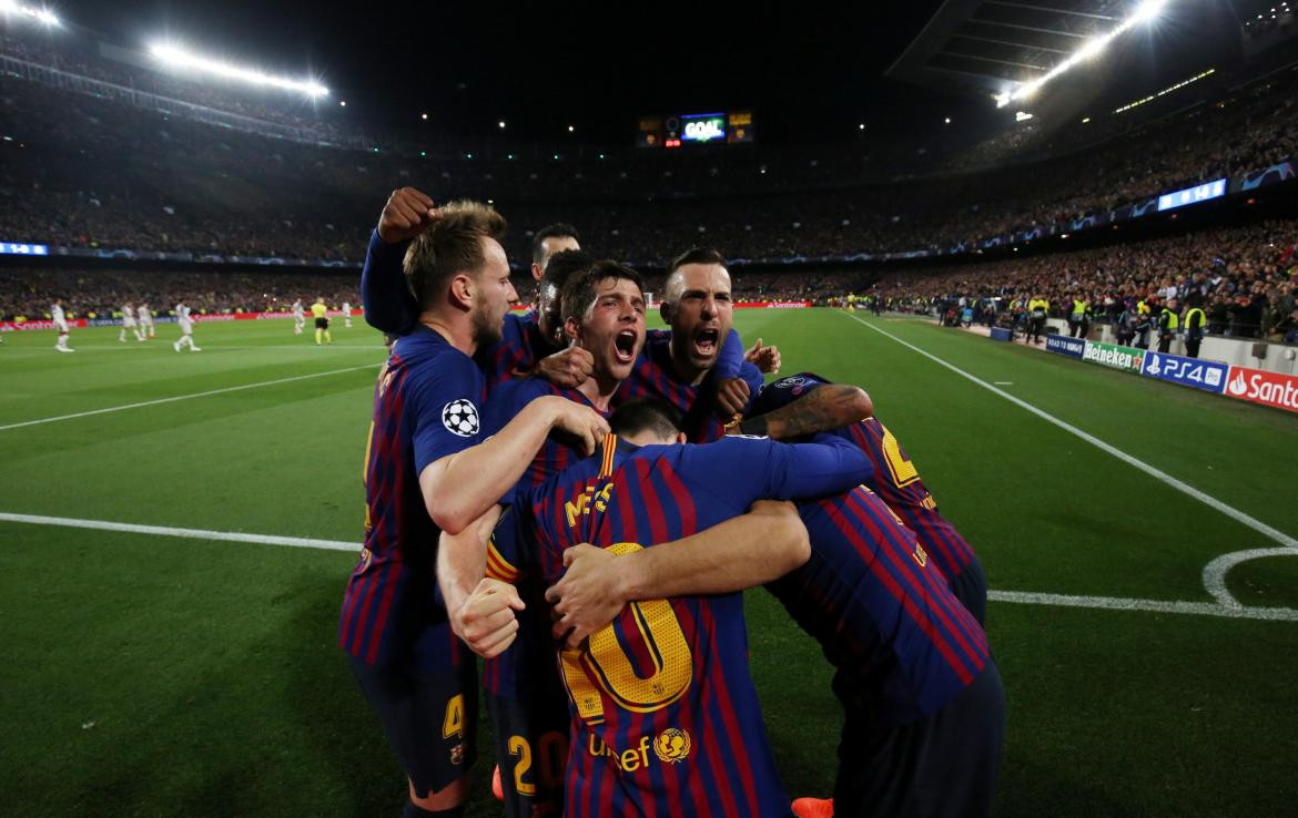 Champions League - Barcelona, Reuters