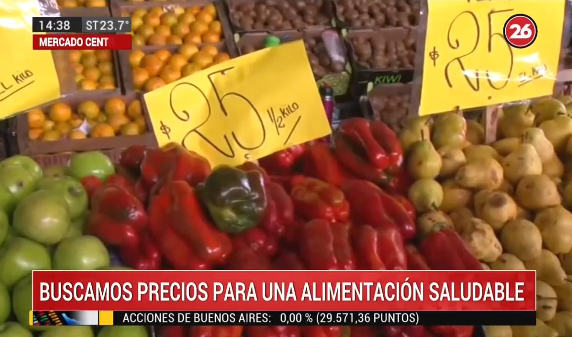 Mercado Central: así se reflejan los Precios Esenciales en frutas y verduras, Canal 26	