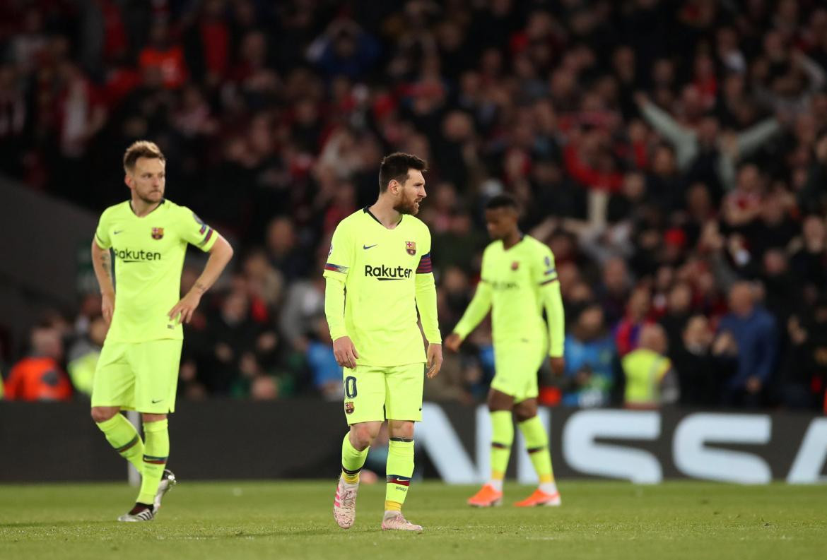 Champions League - Liverpool vs. Barcelona - Messi - Reuters	