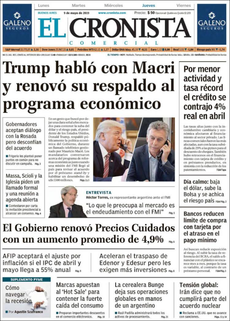 El Cronista 09-05-19