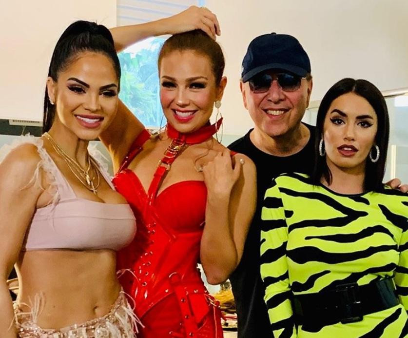 Thalía, Natti Natasha  y Lali