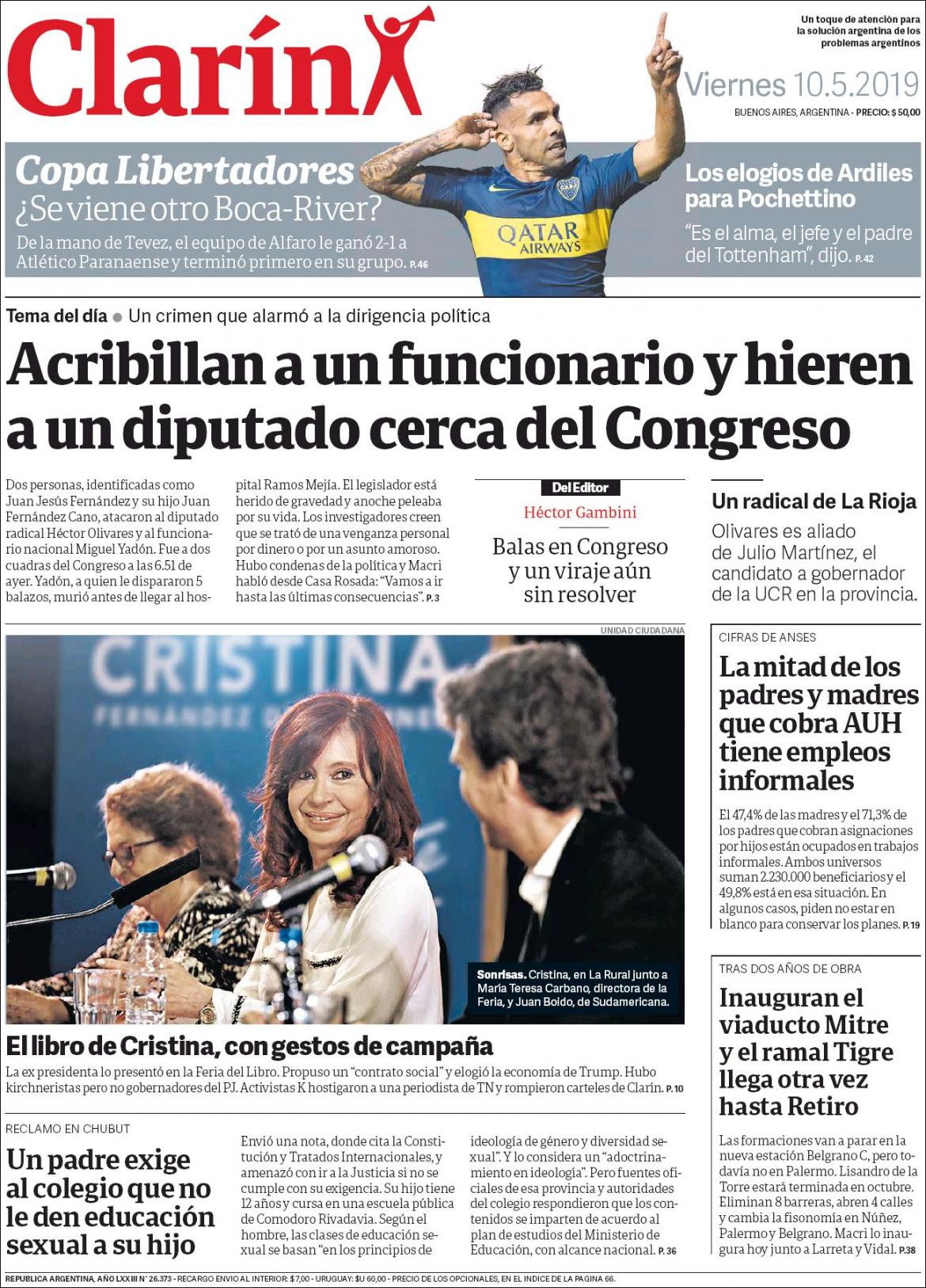 Clarin 10-05-19