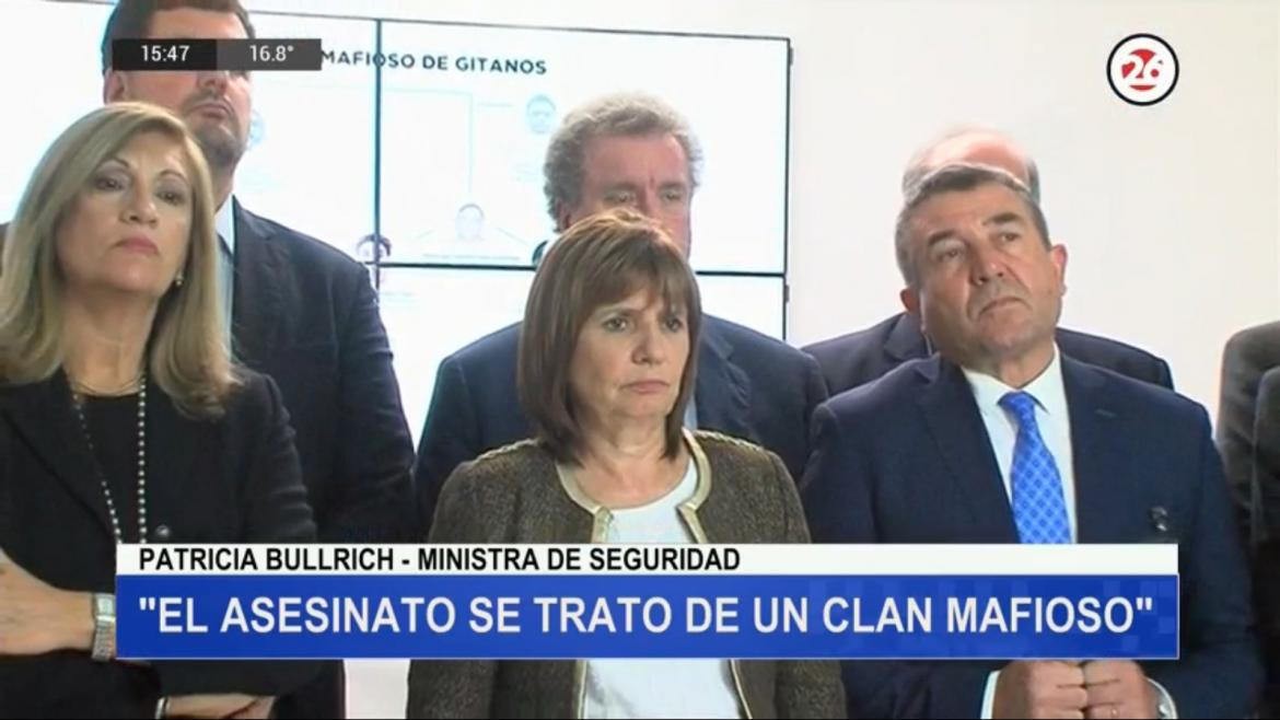 Patricia Bullrich, ataque a Héctor Olivares y Miguel Yadón, Canal 26