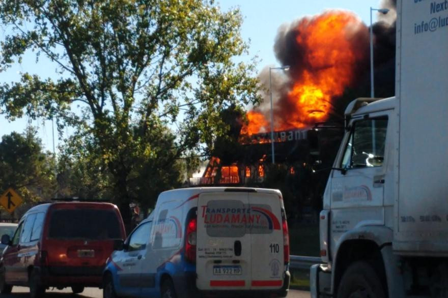 Incendio Ituzaingó - Restaurante