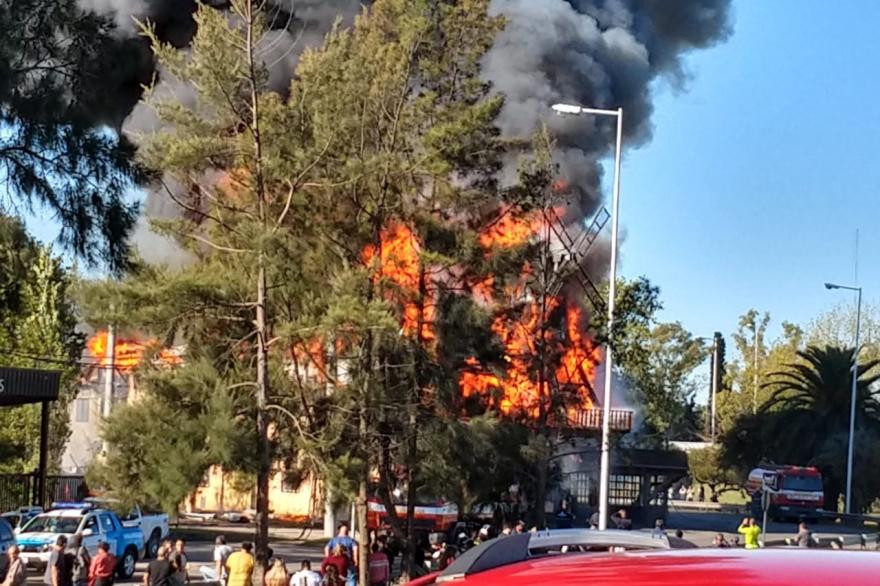 Incendio Ituzaingó - Restaurante