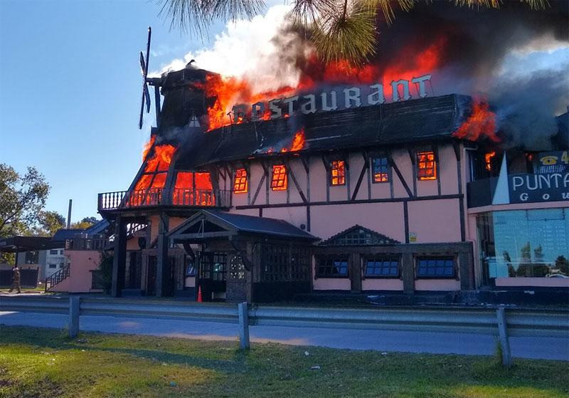 Incendio Ituzaingó - Restaurante