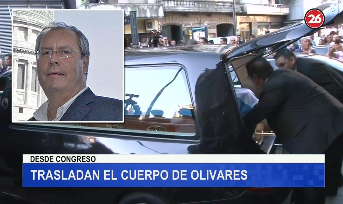 Velaron los restos del diputado Héctor Olivares en el Congreso - Canal 26