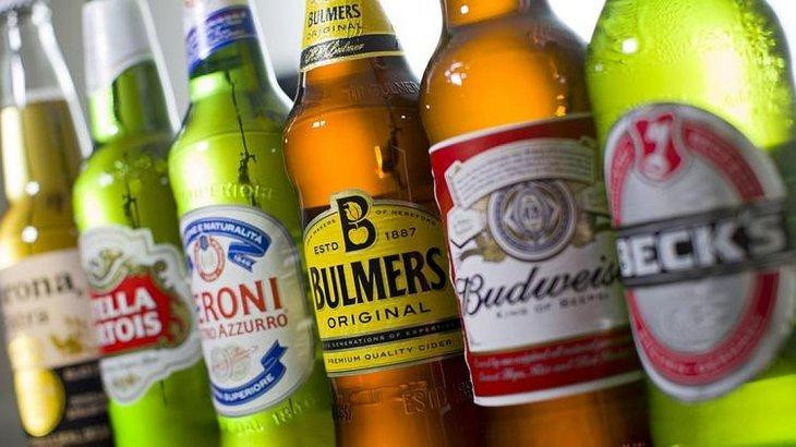 Cervezas de la empresa Ab InBev