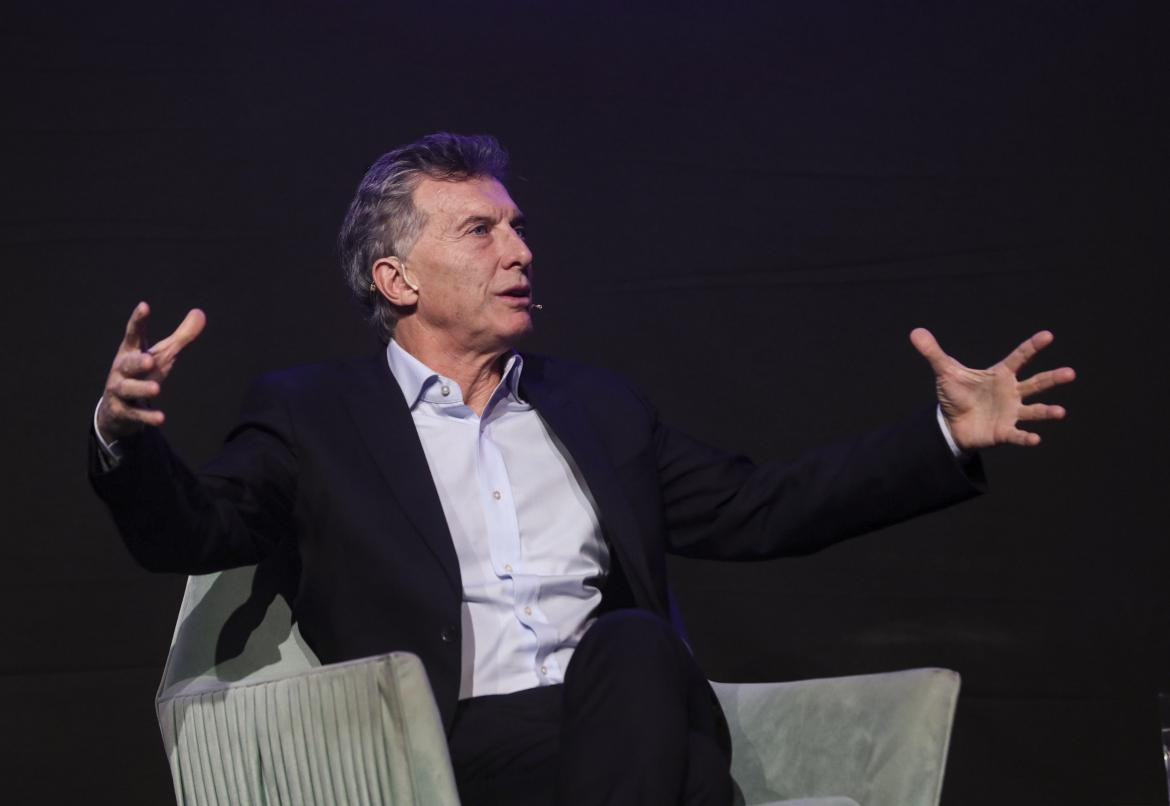 El presidente Mauricio Macri habló esta noche en el cierre de la Experiencia Endeavor Buenos Aires 2019, que se desarrolló en el Centro de Exposiciones y Convenciones, en el barrio porteño de Recoleta, NA