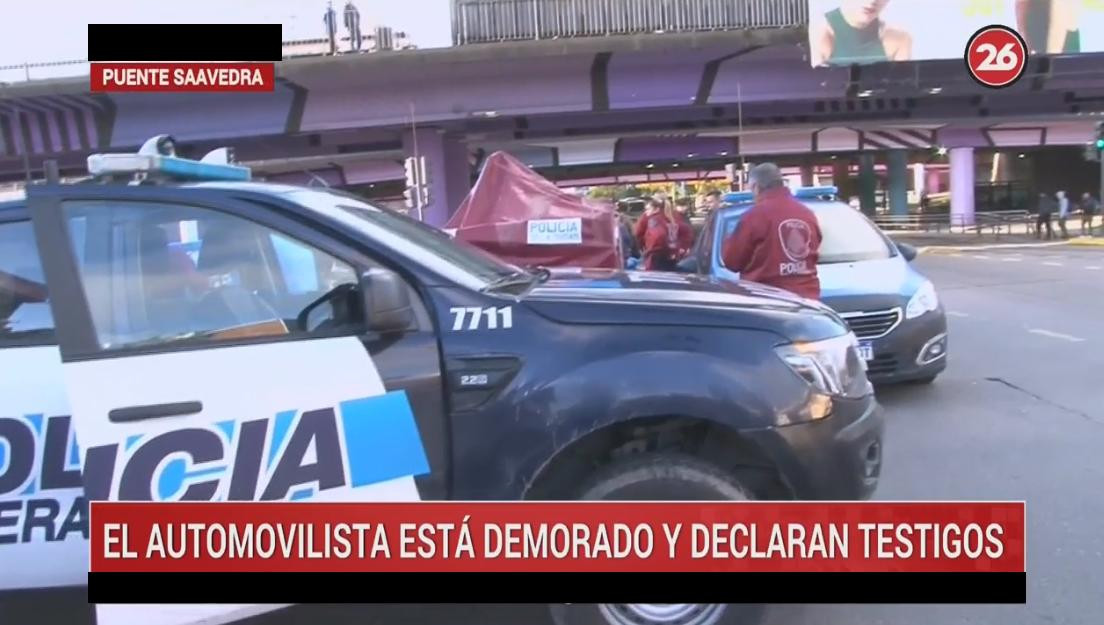 Accidente en Puente Saavedra - Canal 26