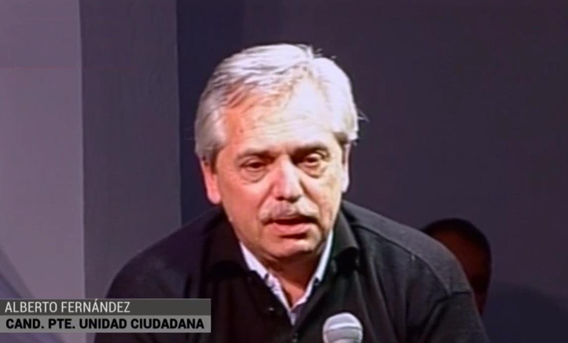 Alberto Fernández, primer acto en Santa Cruz, elecciones 2019