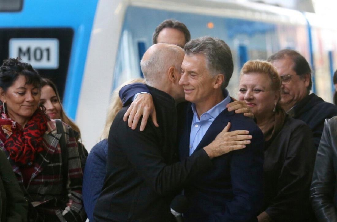 Horacio rodríguez Larreta, Mauricio Macri, NA