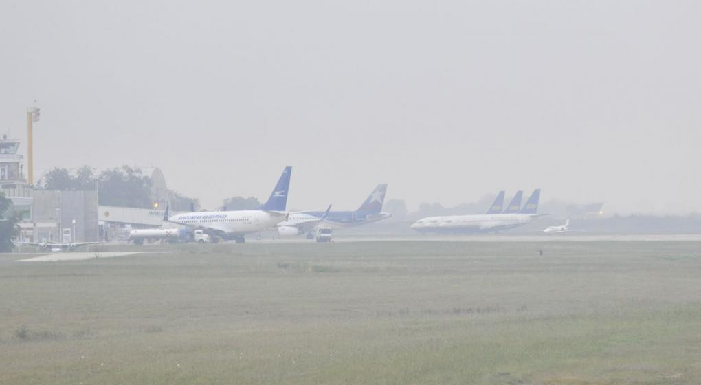 Aeropuerto de Ezeiza - Niebla