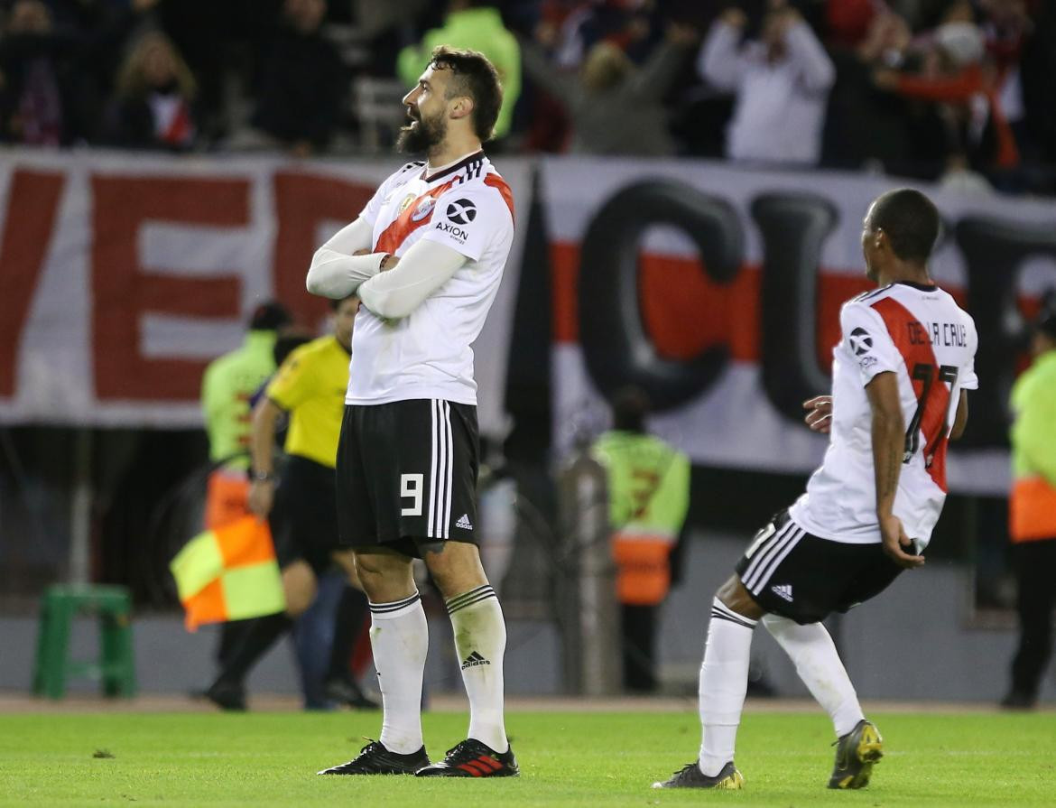 Recopa, River vs Athletico Paranaense, Pratto, deportes, fútbol, partido de vuelta, REUTERS	