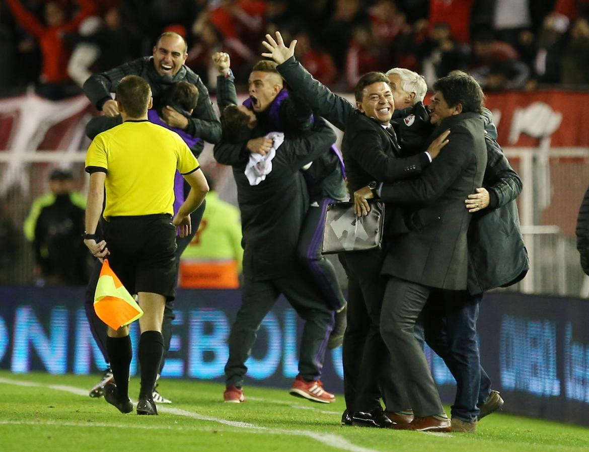 Marcelo Gallardo - River campeón de la Recopa Sudamericana (Reuters)