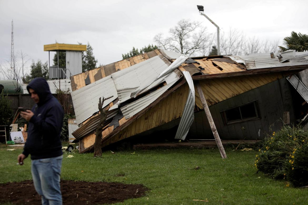 Chile - secuelas de tornado Reuters