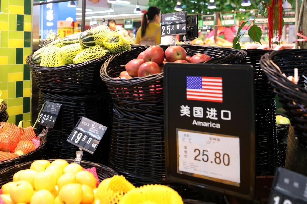 Guerra comercial - Productos de Estados Unidos exportados a China