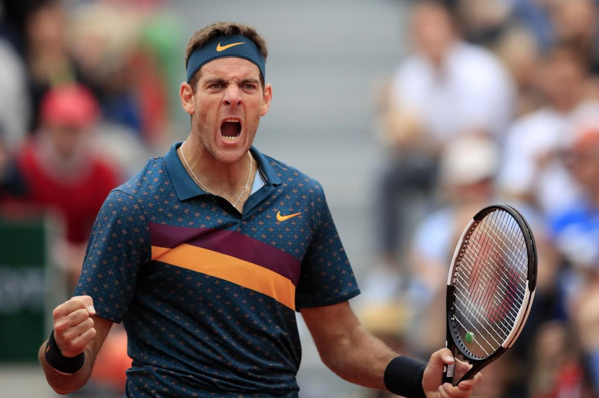 Juan Martín Del Potro - Roland Garros Reuters