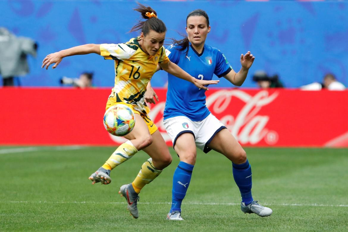 Australia vs. Italia - Mundial Femenino Reuters