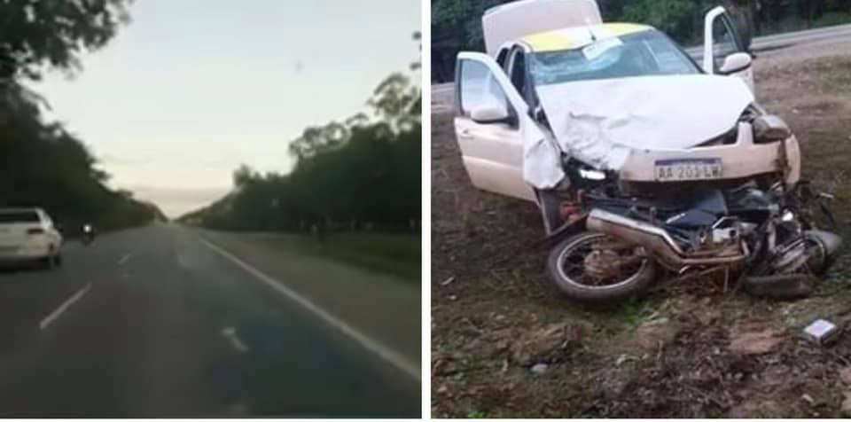 Aguas Blancas - accidente de tránsito