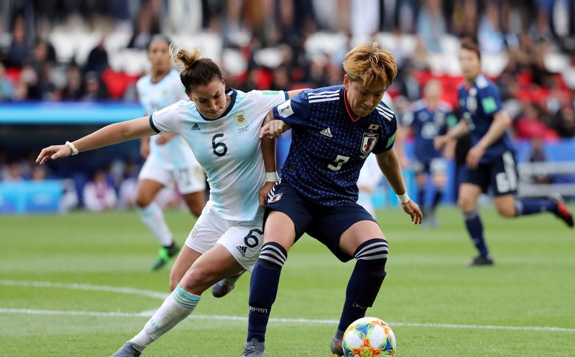 Argentina vs. Jap{on - Selección argentina de fútbol femenino - Mundial de fútbol femenino Francia 2019 - Deportes - Reuters	