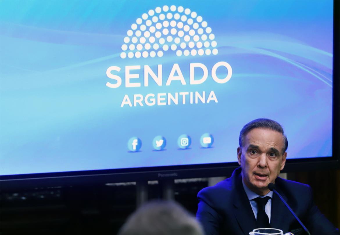 Conferencia de Miguel Ángel Pichetto en el Senado - NA