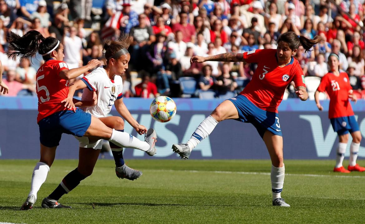 Mundial Femenino 2019 - Estados Unidos vs. Chile (Reuters)