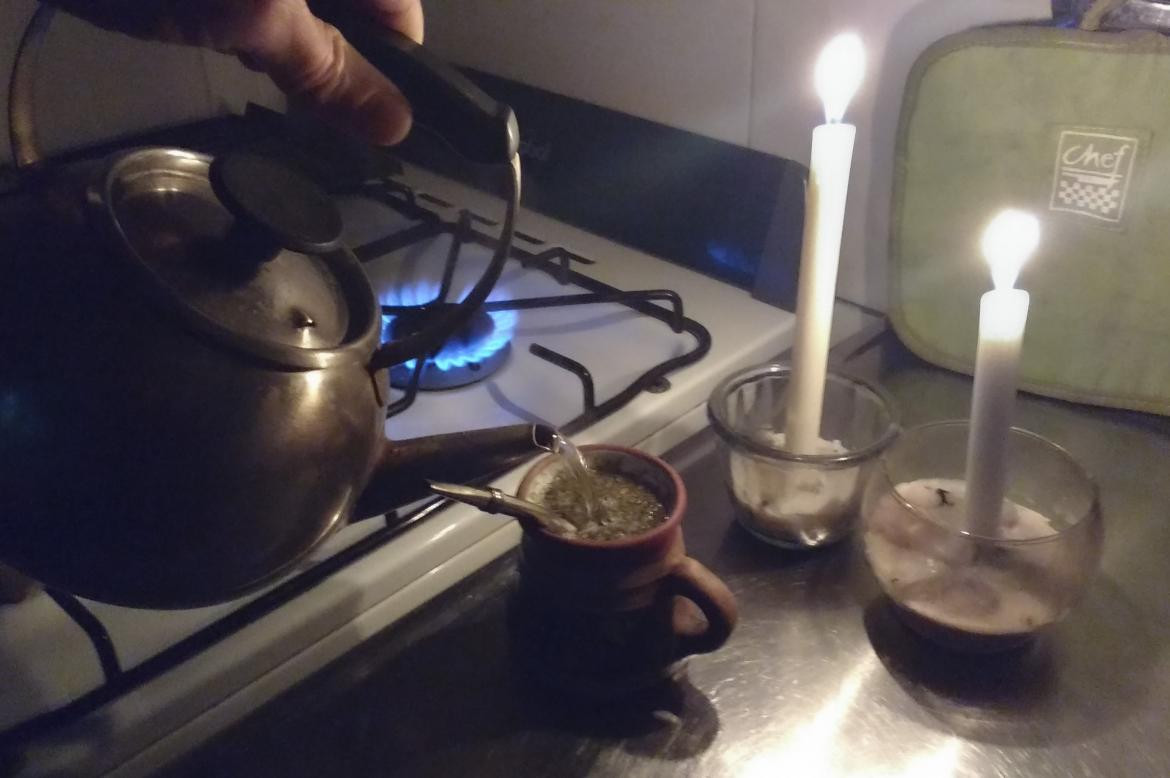 Apagón domingo 16 de junio de 2019, hornalla, mate, NA